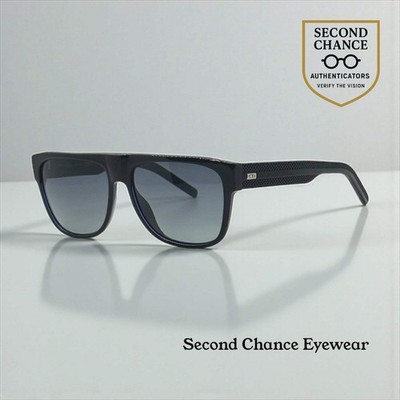 Dior Homme Black Tie 188S 98KHD VINTAGE Sunglasses Black Italy