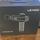 LEAWOD Handheld Massage Gun for Full Body, Black