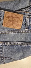 Vintage Levi's 505 Blue Jeans Men's W 33 L30 Made in USA, 100% Cotton