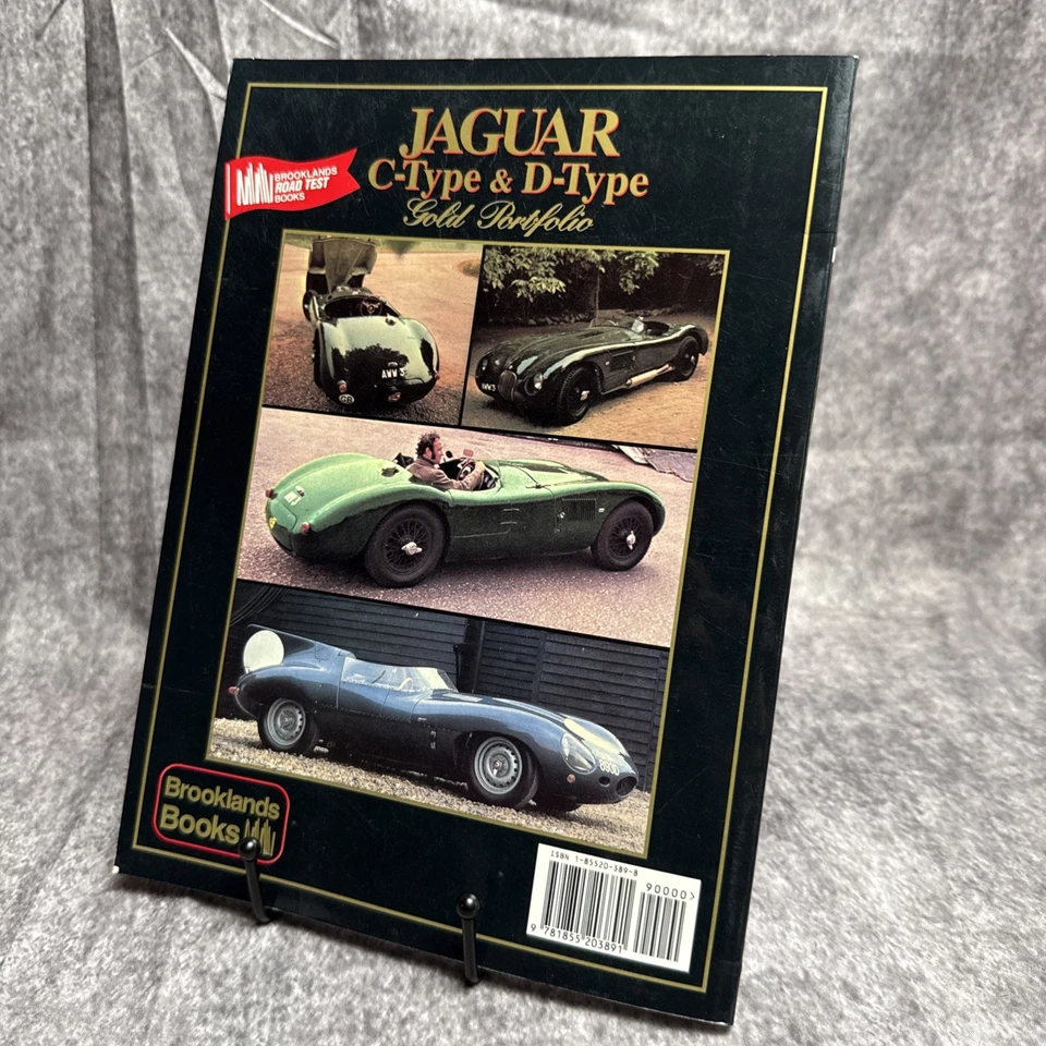 捷豹 C 型和 D 型 Brooklands 公路测试黄金组合 VGC XKSS HWM Lister — 第 2/4 张图片