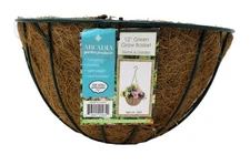 Arcadia Garden Products 1535 Green Grow Basket with Liner 12"