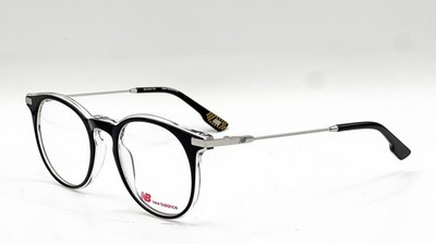 NEW NEW BALANCE NB4124-2 BLACK AUTHENTIC EYEGLASSES 49-20