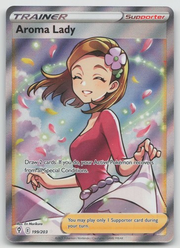 Aroma Lady (Full Art) [SWSH07 - 199/203] SWSH07: Evolving Skies - NM
