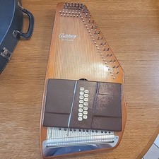 Oscar Schmidt 15 Chord 36 String Autoharp Wooden Auto Harp with Case