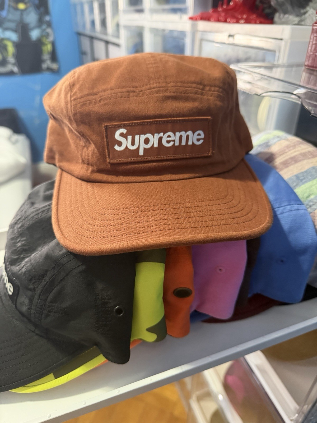 Supreme Military Camp Cap FW18 - Gem