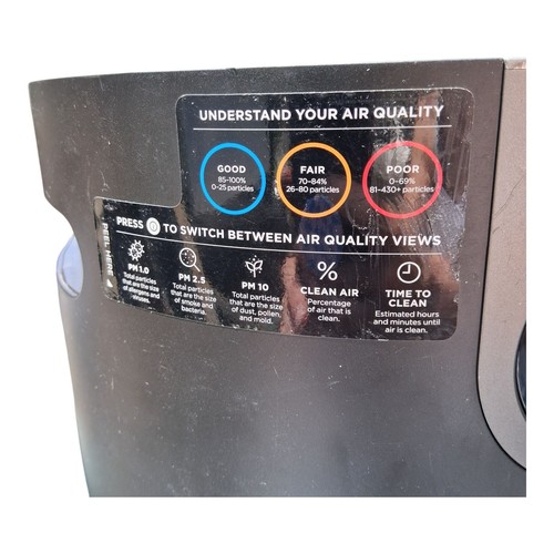Shark Air Purifier MAX with True HEPA Black HP202 NanoSeal Digital Quiet 99.98% - Picture 9 of 14