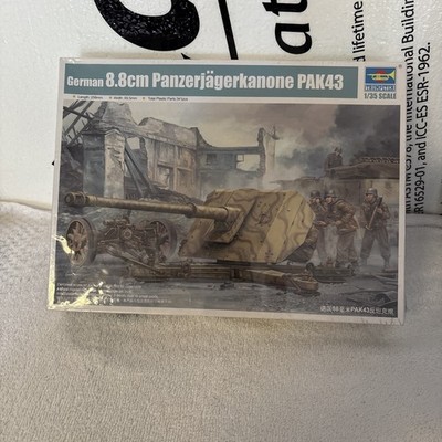 Trumpeter  02308 1/35 German 8.8cm Panzerjagerkanone PAK43 model kit  