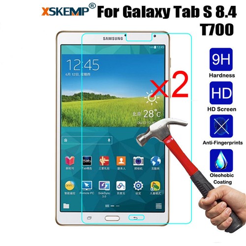 2PCS Screen Protector Cover Samsung Galaxy Tab S 8.4 T700 T705 S2 T710 T715 S3
