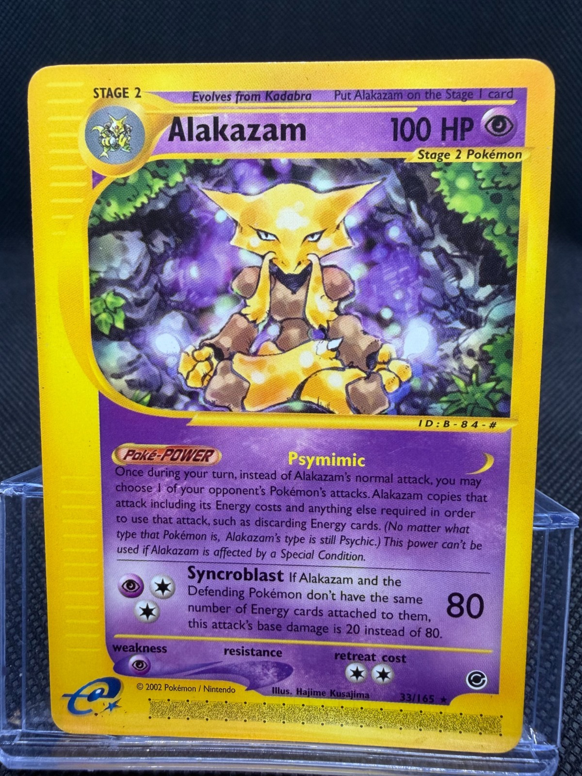 Pokemon - Alakazam 33/165 - Expedition - Non Holo/LP