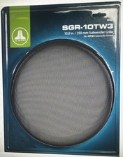  JL Audio SGR-10TW3 10" Black Steel-Mesh Subwoofer Grille Insert for 10TW3 NEW