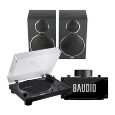 Audio Technica AT-LP120XBT-USB Wireless Direct-Drive USB Turntable Bundle