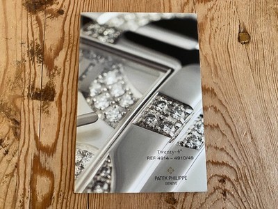 Folleto Dossier sheet PATEK PHILIPPE Ficha de dosier TWENTY-4 Ref 4914 - 4910/49