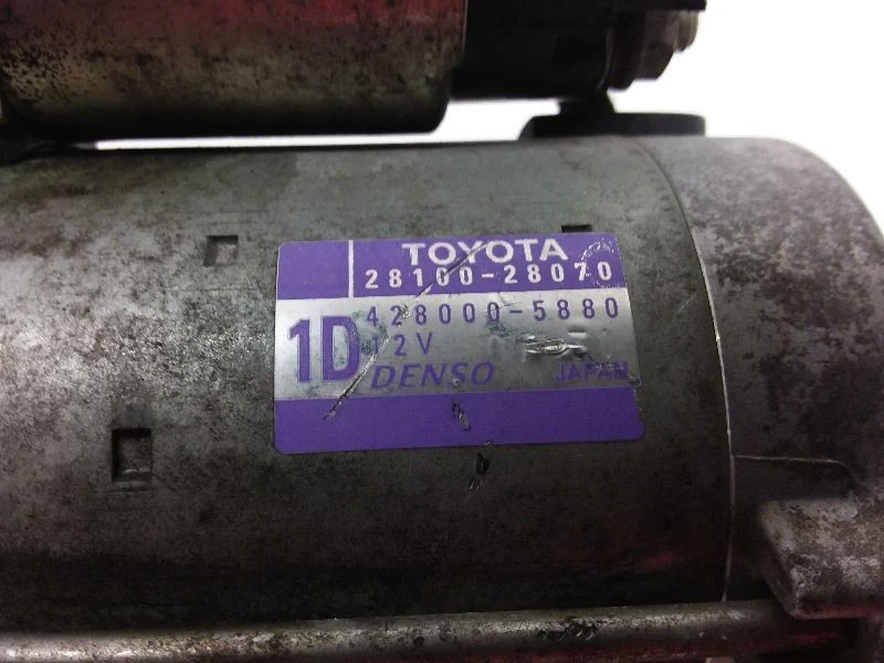 2005-2018 Toyota Avalon Starter Motor 2GRFE 6 Cylinder 3.5L - Image 4 of 4