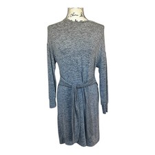 Philosophy Fine Knit Women's Dress Soft Tie Front/Back Casual Work Vacation Sz S