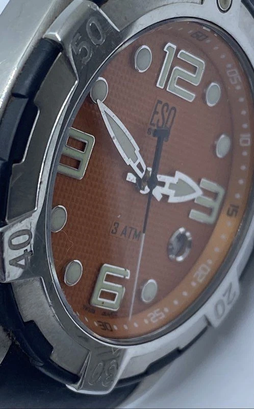 ESQ by Movado Swiss 23.1.14.5526 All Steel / Rubber 42mm Men's Watch - Image 3 of 4