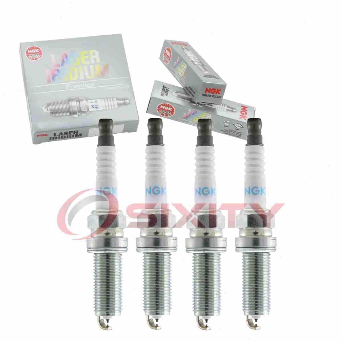 4 pc NGK Laser Iridium Spark Plugs for 2016-2020 Mazda CX-9 2.5L L4 Ignition bp