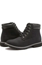 Men’s Hi-Tec Reznor 6" Soft Toe Black Work Boots Size 12 New With Original Box