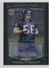 2009 Bowman Chrome Rookie Auto Brian Cushing #149 Auto 5h9