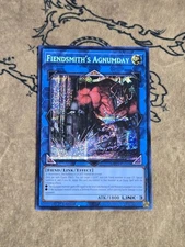Yugioh Fiendsmith's Agnumday MP25-EN109 1st Edition Prismatic Secret Rare NM 