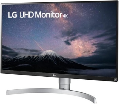 LG 27UL650-W Monitor 27'' 4K UHD 3840 x 2160 IPS Display, VESA DisplayHDR 400