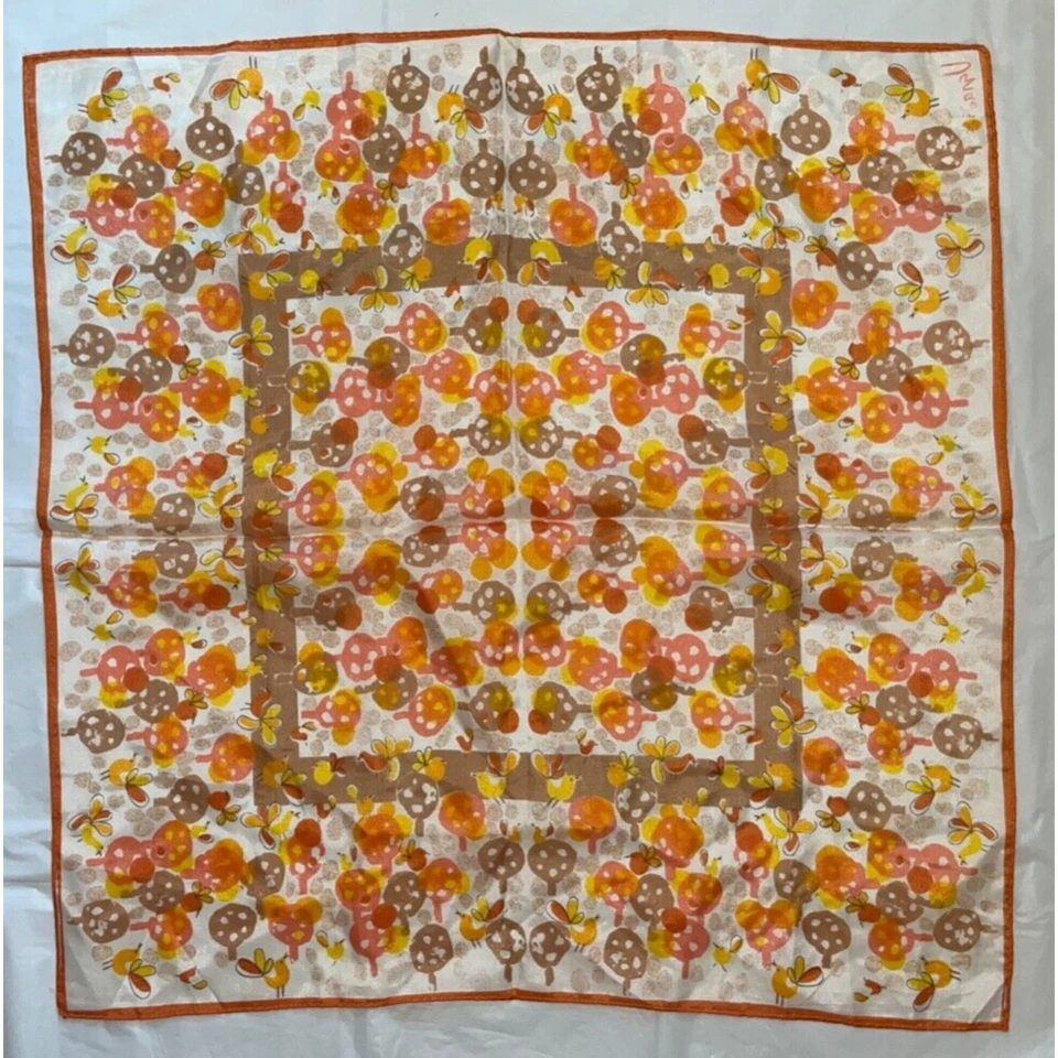 Bufanda VERA Neumann. - Ladybug Firmado - Vintage Foto 2 de 4