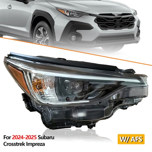 Luz de cabeza de pasajero derecha con lámpara LED AFS para Subaru Impreza Crosstrek 2024-2025 - Imagen 1 de 15