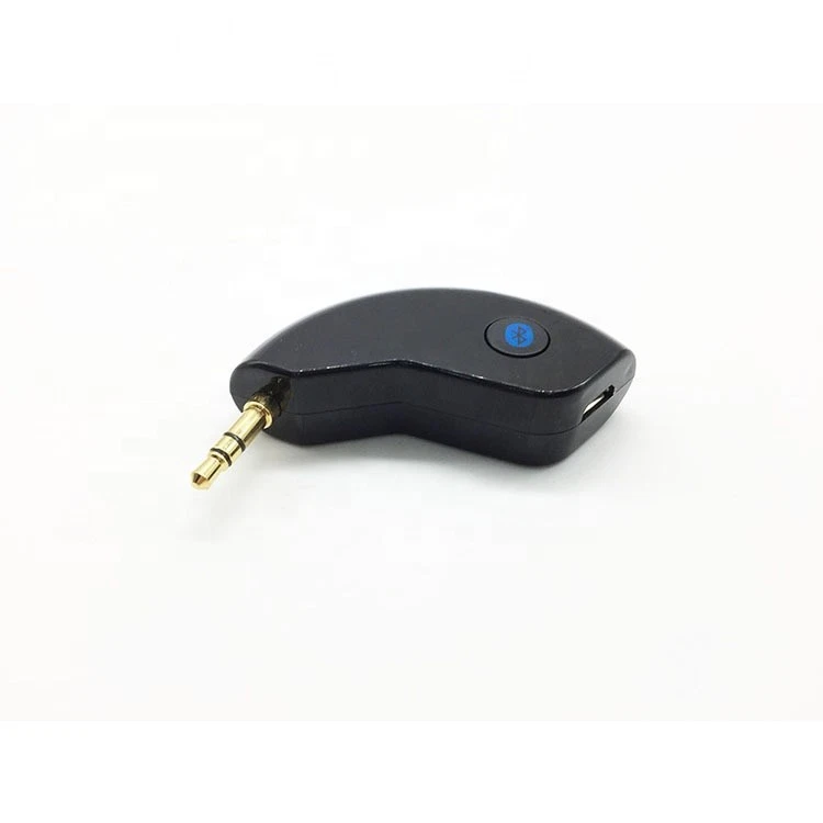 3.5mm AUX Car Bluetooth 4.2 Receiver Speaker Music Streaming Audio Adapter Mic - Image 2 of 4