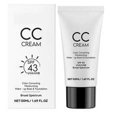 Cream Color Correcting Moisturizing Base Foundation SPF 43   1.69oz CC