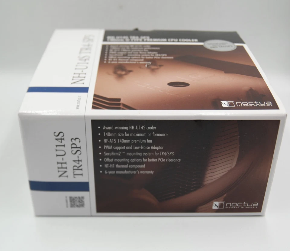 NEW NH-U14S TR4-SP3, Premium-CPU Cooler for AMD sTRX4/TR4/SP3 (140mm, Brown) - Image 2 of 4