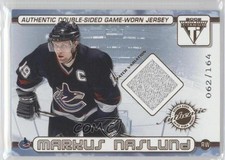 2001 Pacific Private Stock Titanium Variation /164 Markus Naslund #56 Patch 0a1