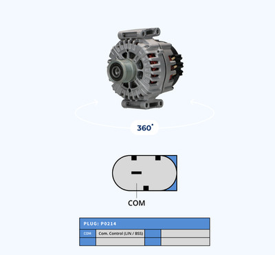 22721N Lichtmaschine passt für MERCEDES-BENZ SPRINTER 5-t Box (906)