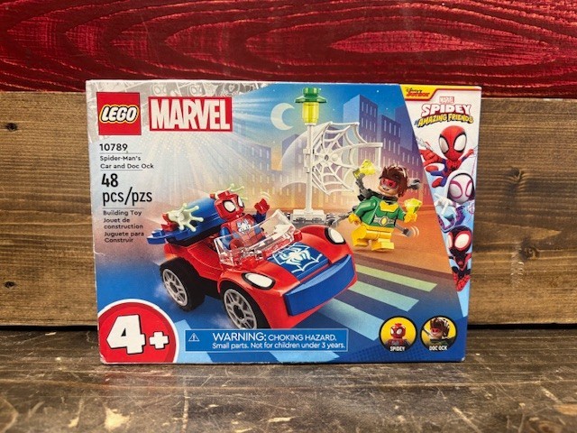 Lego Marvel (10789) Spider-Man’s Car and Doc Ock (New Sealed/Box Damage)