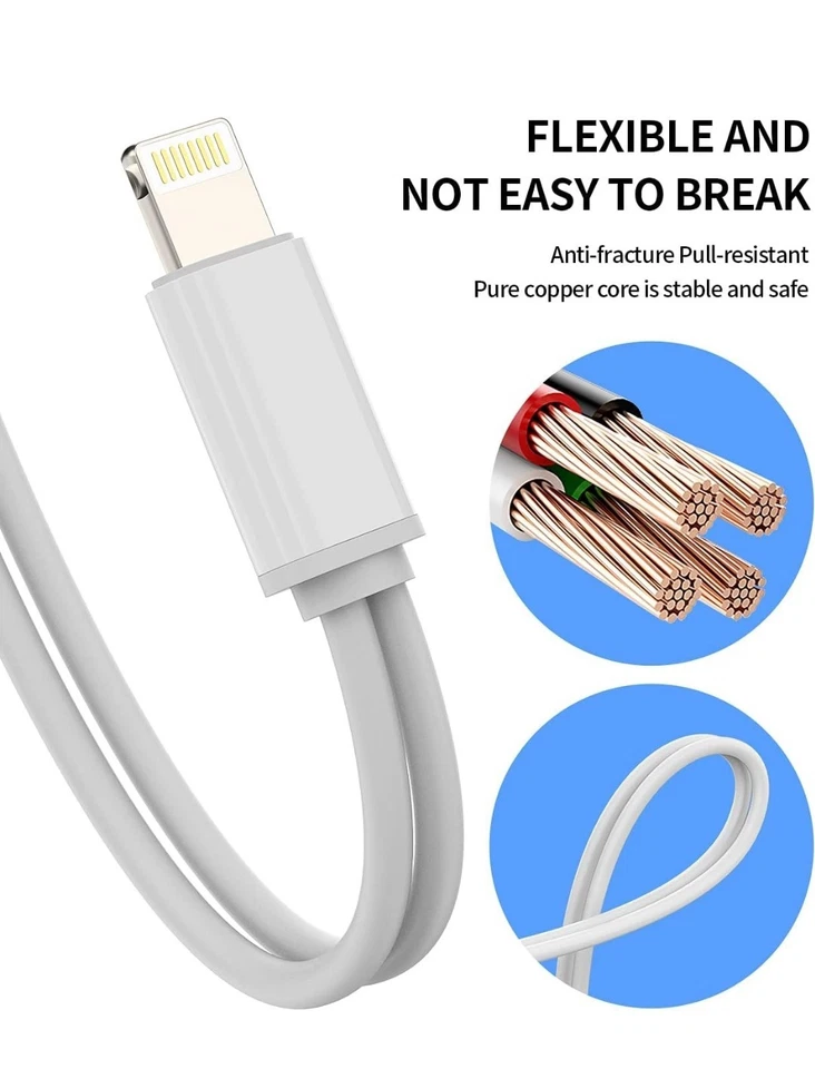 Adaptador de Auriculares Compatible para Auriculares 8pin Y Cargador para Iphone Foto 3 de 4