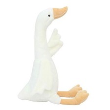 15.7" Swan Stuffed Animal,Goose Plush Stuffed Animal Toy Gifts 15.7INCH White