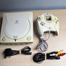 Sega Dreamcast White Console 1 Controller - tested & working