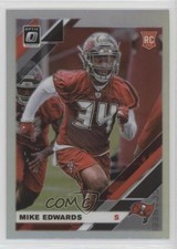 2019 Panini Donruss Optic Rookies Holo Prizm Mike Edwards #136 wd9