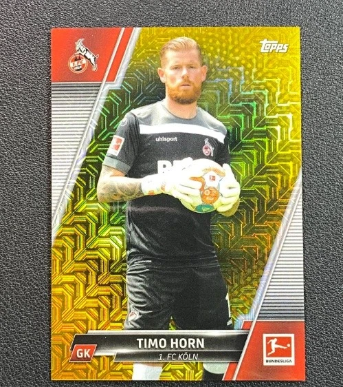 Timo Horn 2022-23 Topps Bundesliga Japan Edition Gold Mojo 32/50 #59