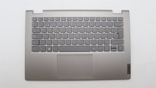 Lenovo Yoga 14s G3 IRU Palmrest Cover Touchpad Keyboard Spanish Grey 5CB1L43737
