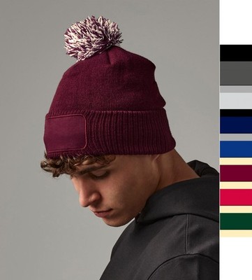 Beechfield Snowstar Printers Beanie bedruck bar Rippstrick Easy to relabel B443