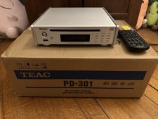 TEAC PD-301 CD player Silver US Seller