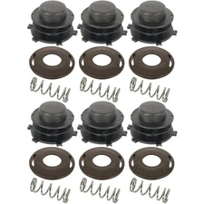 Six (6) Interchangeable Trimmer Head Spool, Cap & Spring Kits Fits Stihl