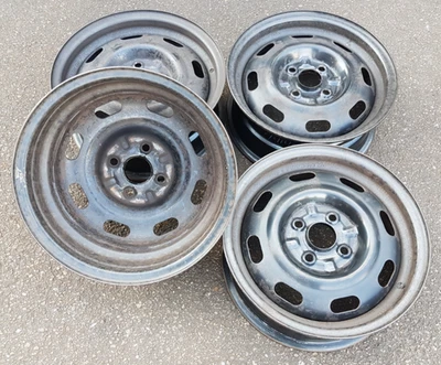 4x Stahlfelgen KIA / Rio I TYP: DC 5,5Jx14 4x100 ET40 ML54mm Alcar6205 #28902 - Bild 1 von 4