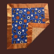 Luvie Sports Ball w/Orange Binding and Back