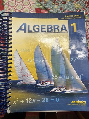 Abeka Algebra 1 Teacher Edition and Solution Key 2015-2016 | eBay