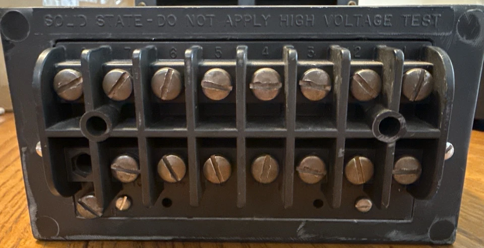 Relé diferencial ABB Circuit Shield 87M 219M2573 - Usado, funcionando, 48/125VDC Foto 3 de 4