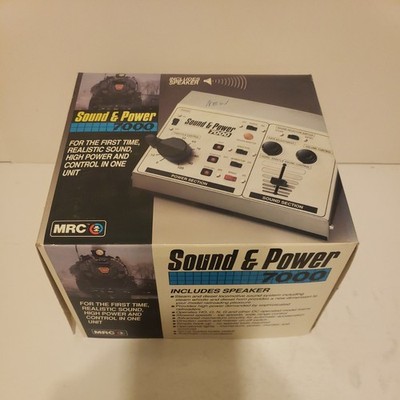 MRC 7000 60VA Sound & Power Transformer HO O N G MODEL TRAINS VINTAGE NO SPEAKER