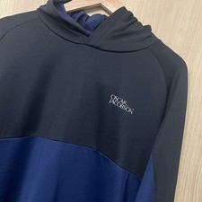 Oscar Jacobson Trapp Golf Hoodie XXL Navy Blue Black Stretch Performance Pullove