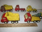Lot of 5 Vintage 1974 Tiny Tonka DUMP TRUCK 535!  Pressed Steel Truck!