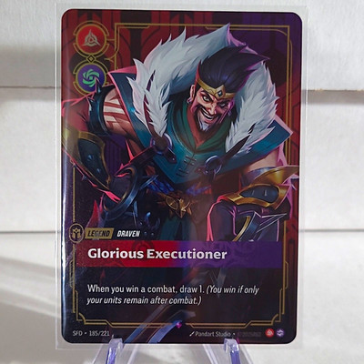 Riot Games League of Legends Glorious Executioner Draven SFD 185/221 Holo ENG