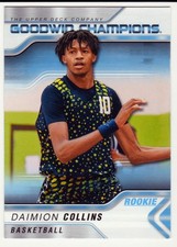 Daimion Collins 2023 Upper Deck Goodwin Champions #25 RC Basketball Card
